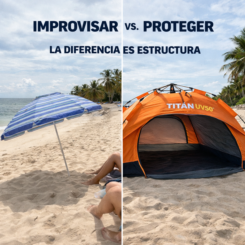 TITÁN UV50 | TIENDA DE CAMPAÑA PORTÁTIL | PAGA 1 LLEVA 2