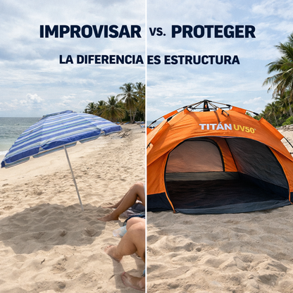 TITÁN UV50 | TIENDA DE CAMPAÑA PORTÁTIL | PAGA 1 LLEVA 2